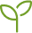 A green leaf with the letter y in it.